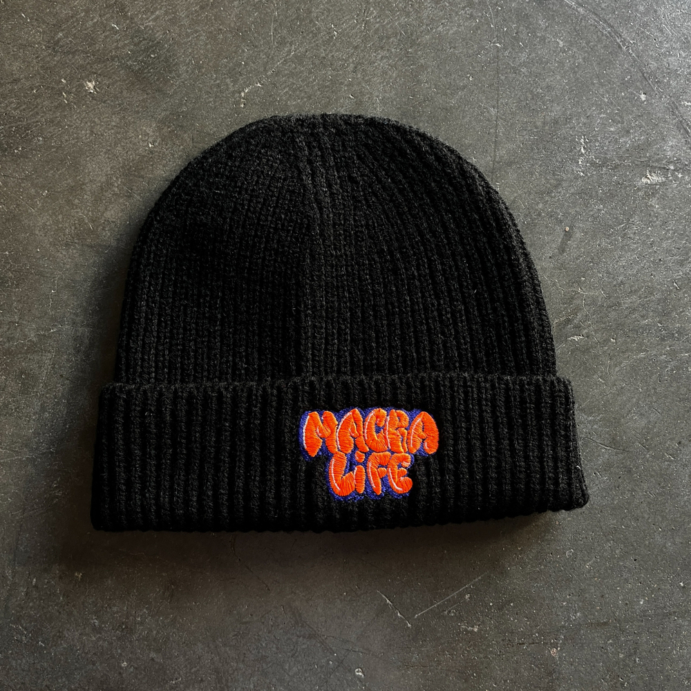 Шапка Macba Life Beanie Bubble Black