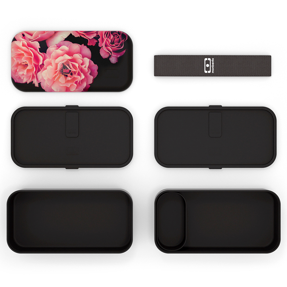 Ланч-бокс mb original flower, mood black