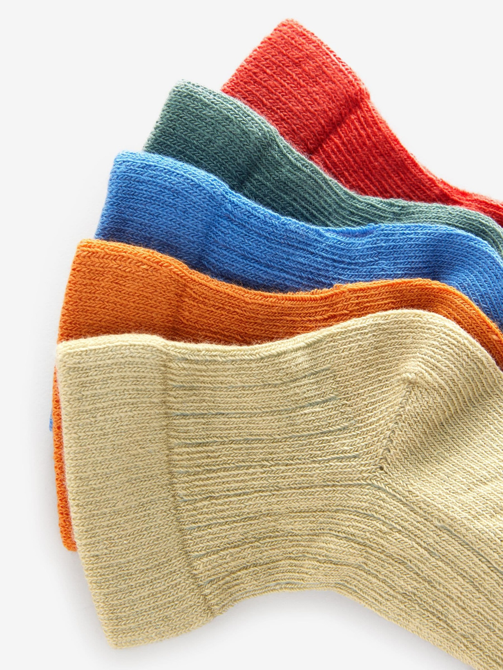 Носки для малышей Next N28-220, 5 шт., Синий, Красный, Зеленый