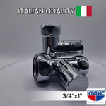 Кран для ПС ПРЯМОЙ  3/4г х 1"г КРУГЛ ViEiR  (30/1пар)