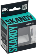 SKANDY Подсветка LED встраиваемая SK-L01T титан IEK