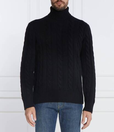 Хлопковый гольф POLO RALPH LAUREN - черный(710917035)