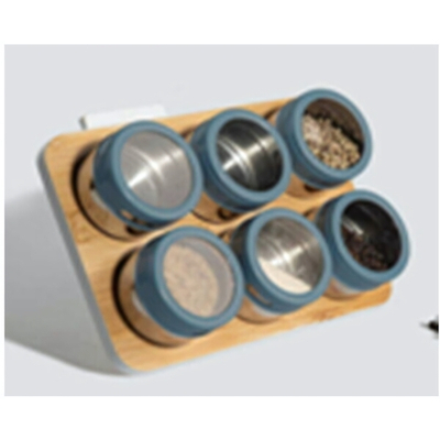 Набор емкостей для специй «O'lala» 6шт на подставке 23*16.5см