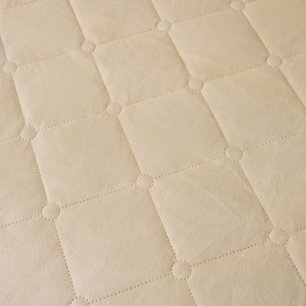 Велюровое покрывало ромб OVF038