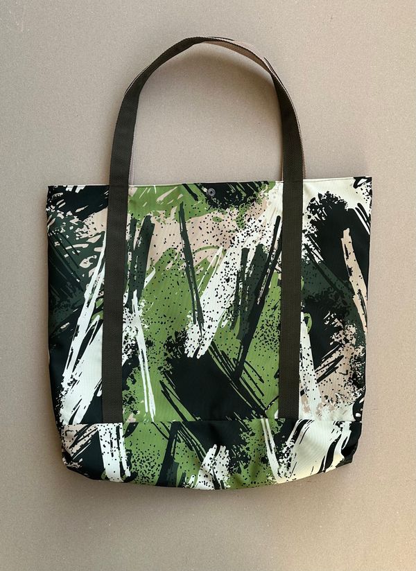 Шоппер Utility Camo Jungle светло-зеленый - фото 7