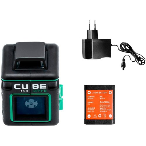 Лазерный уровень ADA CUBE 360 GREEN Basic Edition