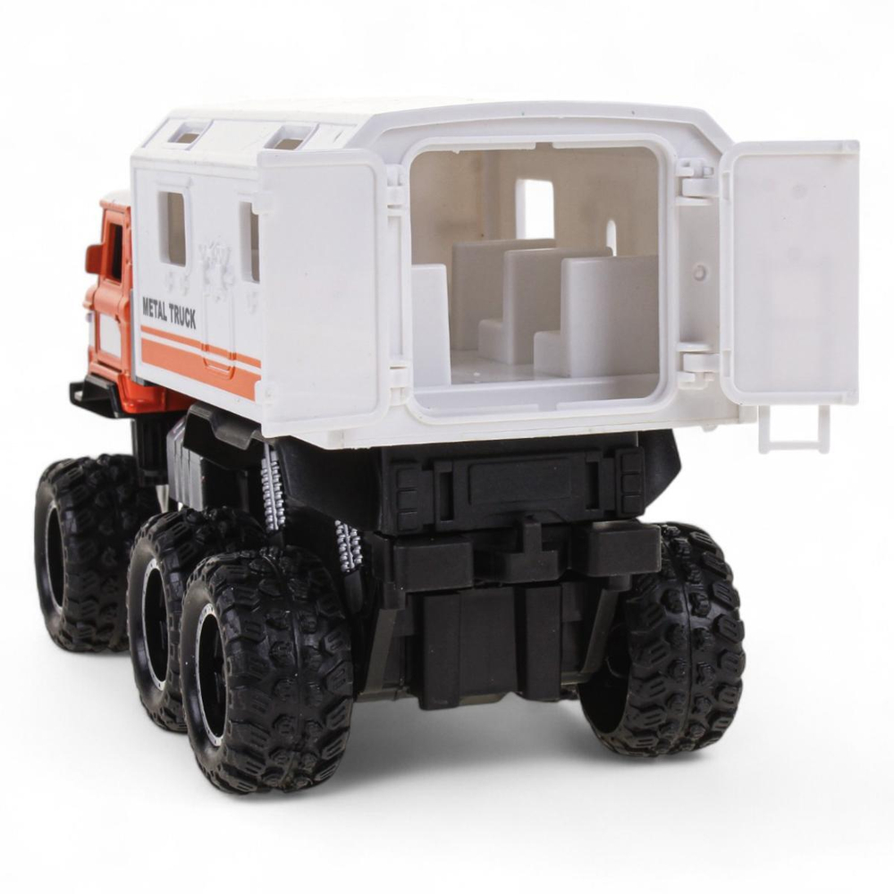 Машина ин. мет. Грузовик Полицейский свет, музыка