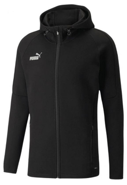 Мужская теннисная кофта Puma Teamfinal Casuals Hooded Jacket - puma black