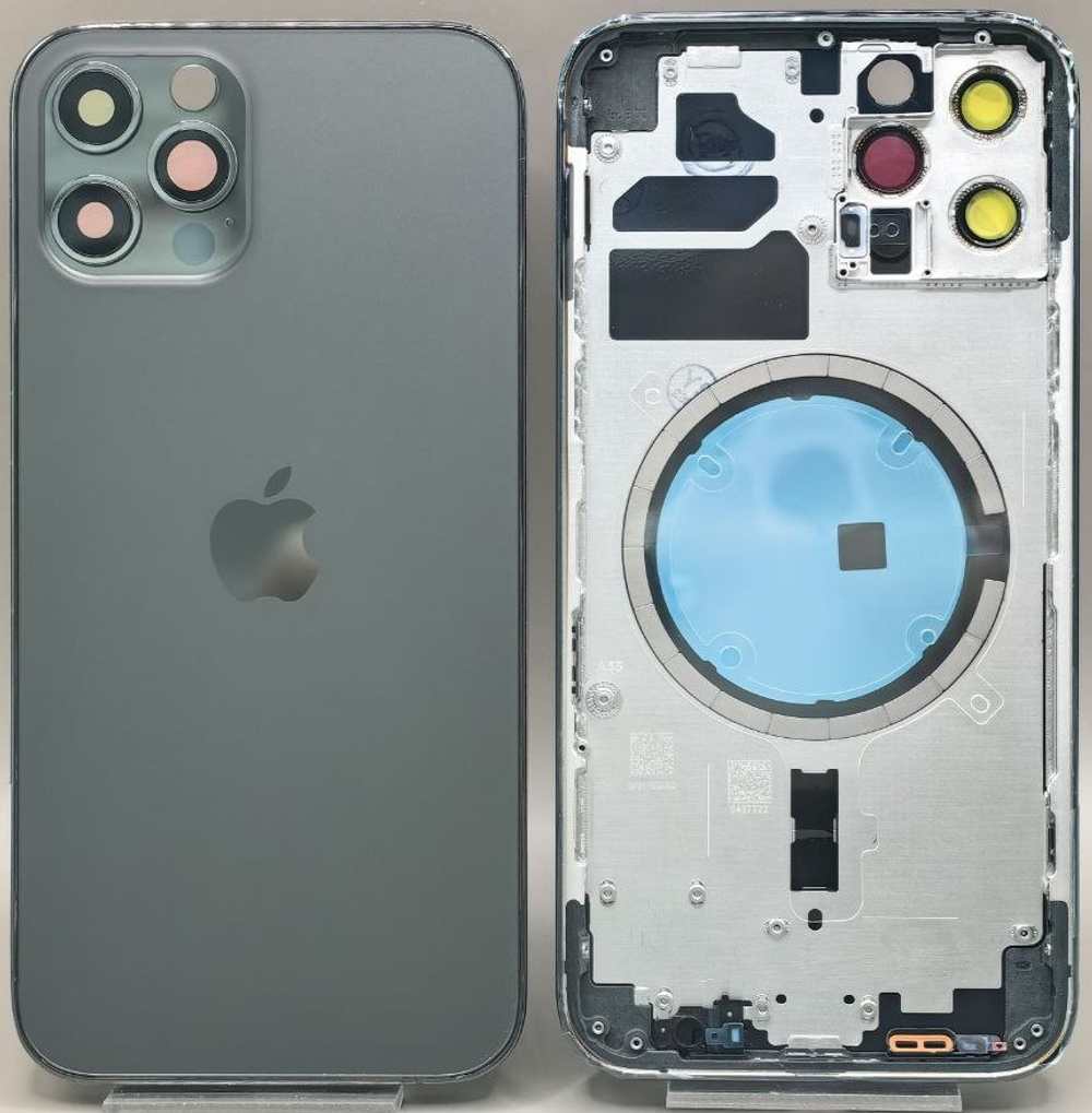 Корпус iPhone 12 Pro Black/ Graphite/ Графит/ Черный ориг