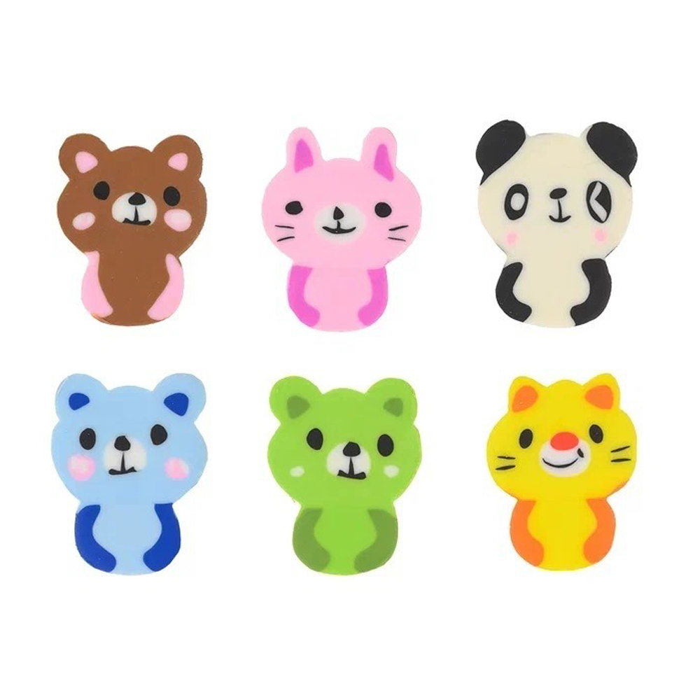 Ластик Basir, фигурный, серия "Животные", корпус с рисунком, 4.8*2 см