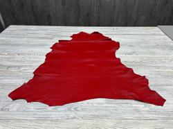 Tirex Bright Red (1,6-1,8 мм), цв. Красный, натуральная кожа козы