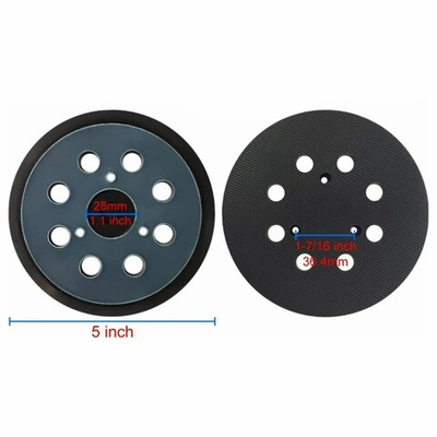 ПОДОШВА ДЛЯ ШЛИФМАШИНЫ MAKITA 125ММ, 3 ОТВЕРСТИЯ (ЧЕРНАЯ), VEBEX 526442