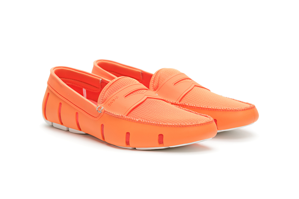 Мокасины Swims Penny Front Оранжевые