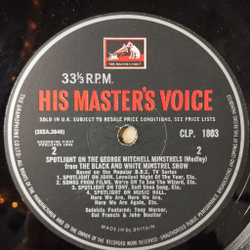 Винтажная виниловая пластинка LP Spotlight On The George Mitchell Minstrels (UK 1964)