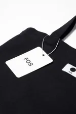 Шоппер FOS канвас 310гр с дном темно-синий