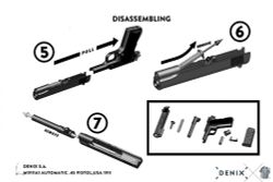 Denix Пистолет автоматический М1911А1, США Кольт, 1911 г.