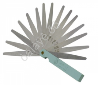 Щупы регулировки клапанов ВЕЕР  17 лезвий Набор (0,02-1,0) (А0018) 10173