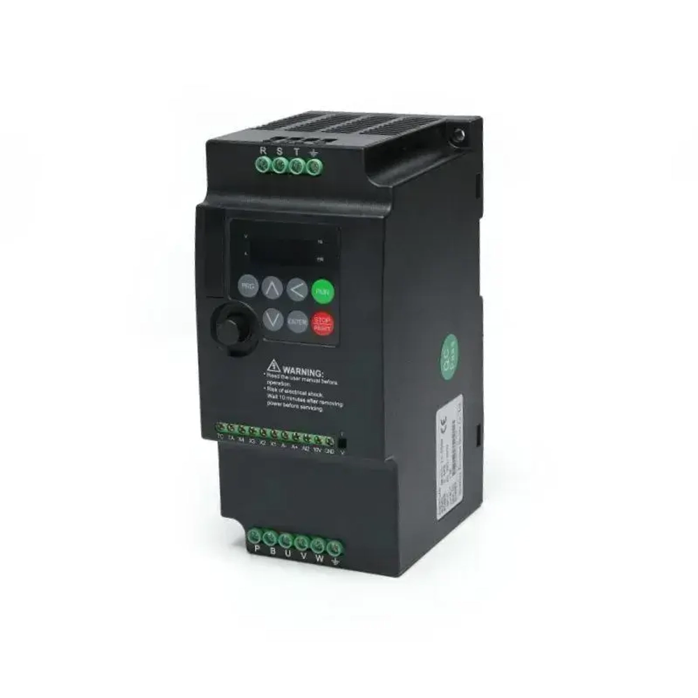 Частотный преобразователь HE200 5,5 кВт киловата 220 в однофазный вход 380В Трехфазный выход