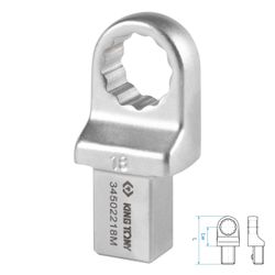 KING TONY (34502218M) Насадка накидная серии "FIT", 18 мм, 14х18 мм