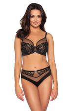 Бюстгальтер Monarch с мягкой чашкой +size (Размер: 95F) (Цвет: черный)