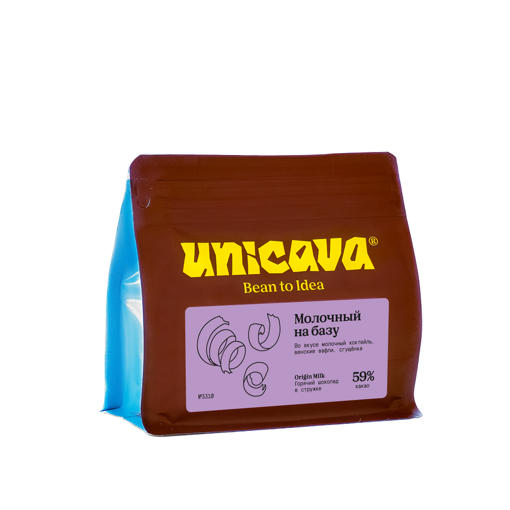 Молочный на базу, горячий шоколад 59%