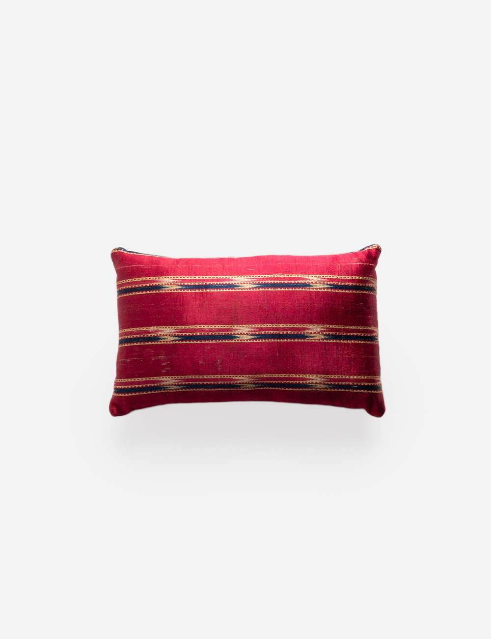 Подушка JW Anderson Home The Dyeworks 19th Century Indian Silk Stripe Medium "Lavender"