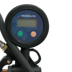 Пистолет накачки ROSSVIK RIG-010D с цифровым манометром, 0-10бар