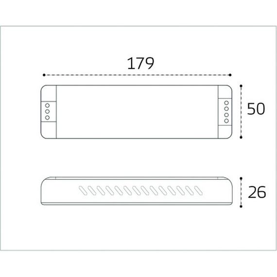 Блок питания для светодиодной ленты Italline M04-514 ITA-24V-200W