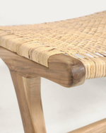 Кресло Beida из массива тика