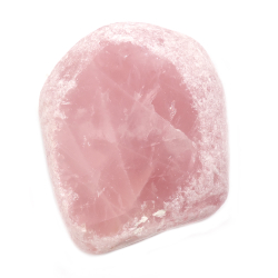 Розовый кварц с "окном" асс.