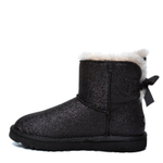 Угги Bailey Bow Mini Sparkle Boot Black