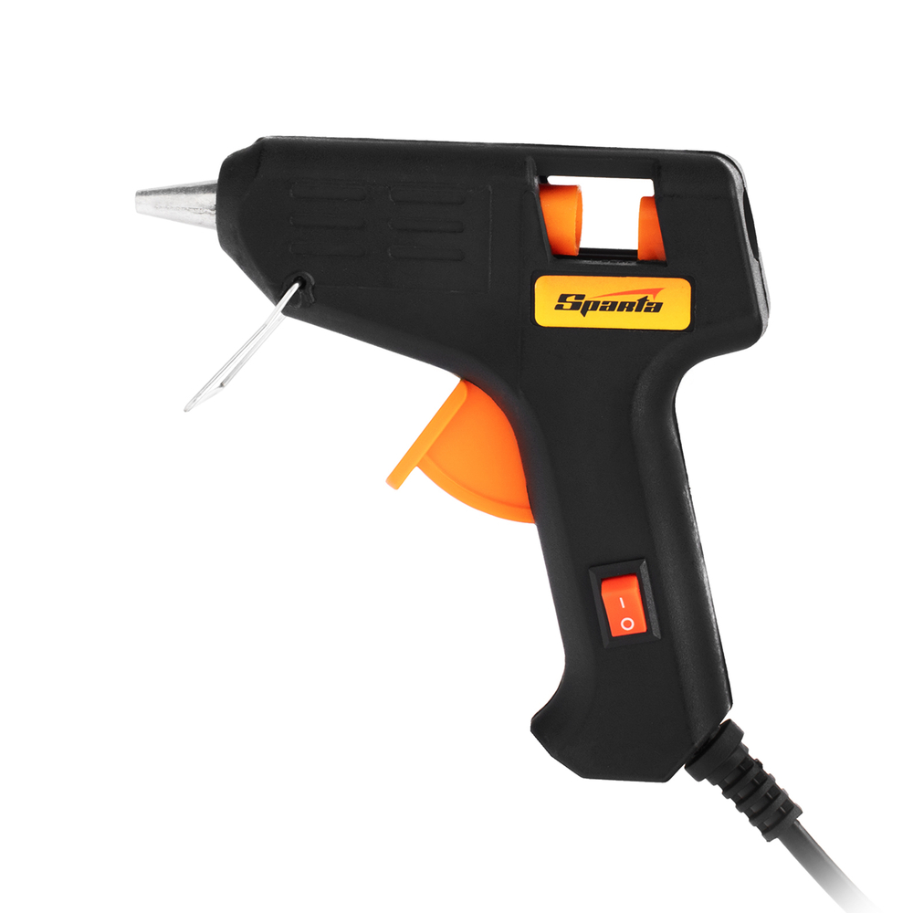 Набор клеевых пистолетов в кейсе, 7/11 мм, 20/100 Вт, 3/8 г./мин., выключатель// Sparta