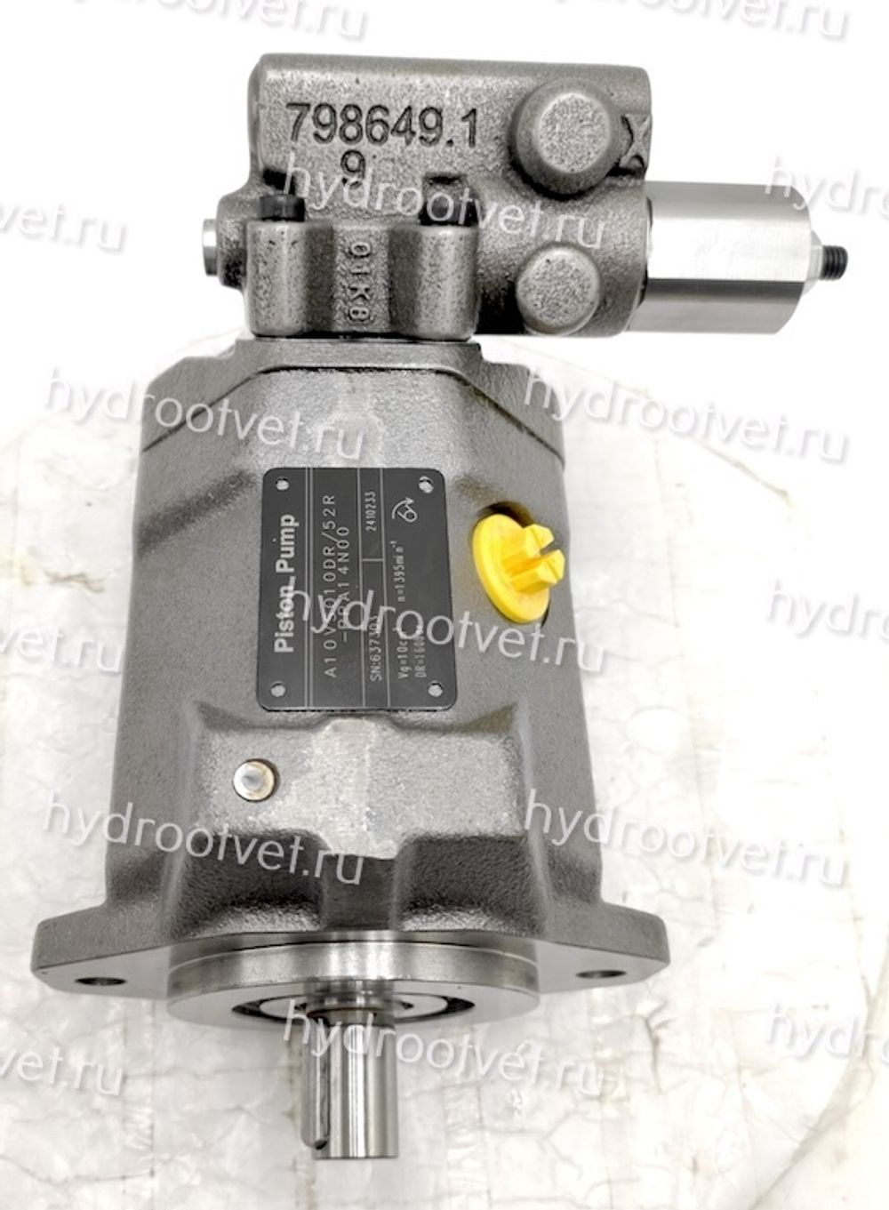 A10VSO10DR/52R-PPA14N00 - Насос аксиально-поршневой регулируемый с наклонной шайбой, рабочий объем 10 см3, DR = регулятор с отсечкой по давлению, номинальное давление 250 бар