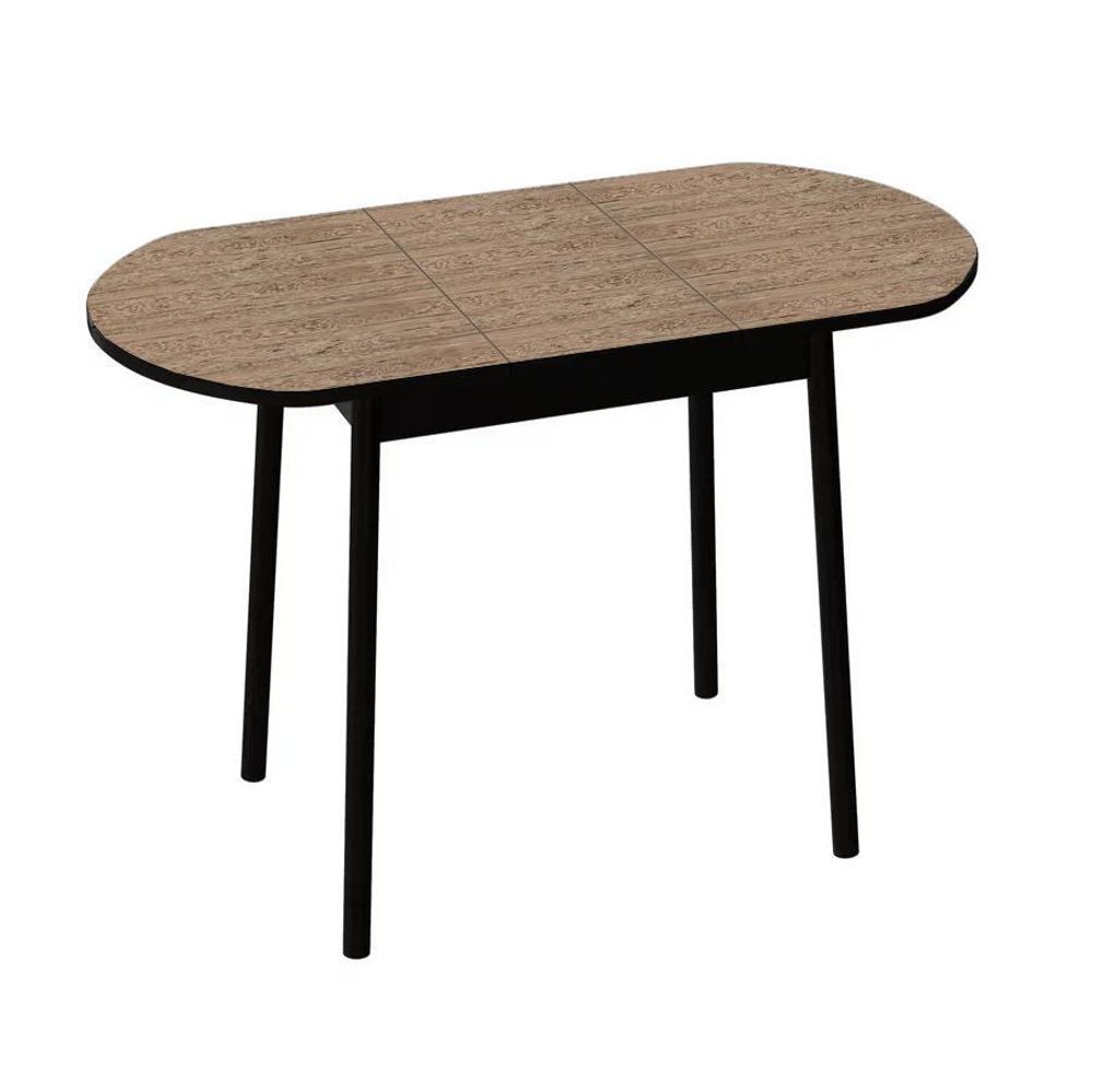 Стол обеденный Кэлли-2 раздвижной каркас чёрный