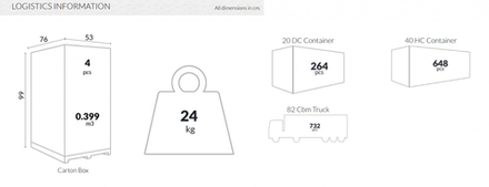 Стул пластиковый Siesta Contract Mone, черный, прозрачный