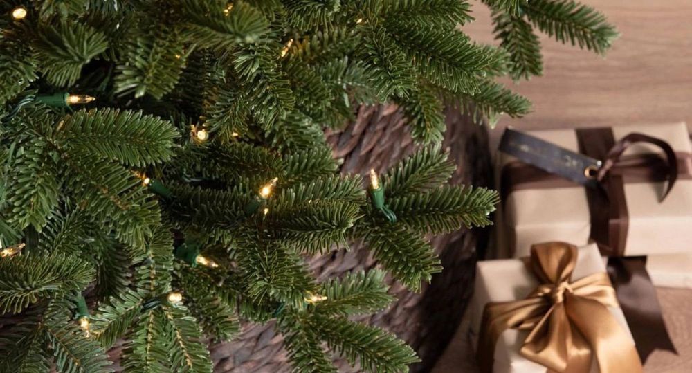 Ель искусственная «РОВЕТО» (Литая хвоя) 210 см / 2.1 м