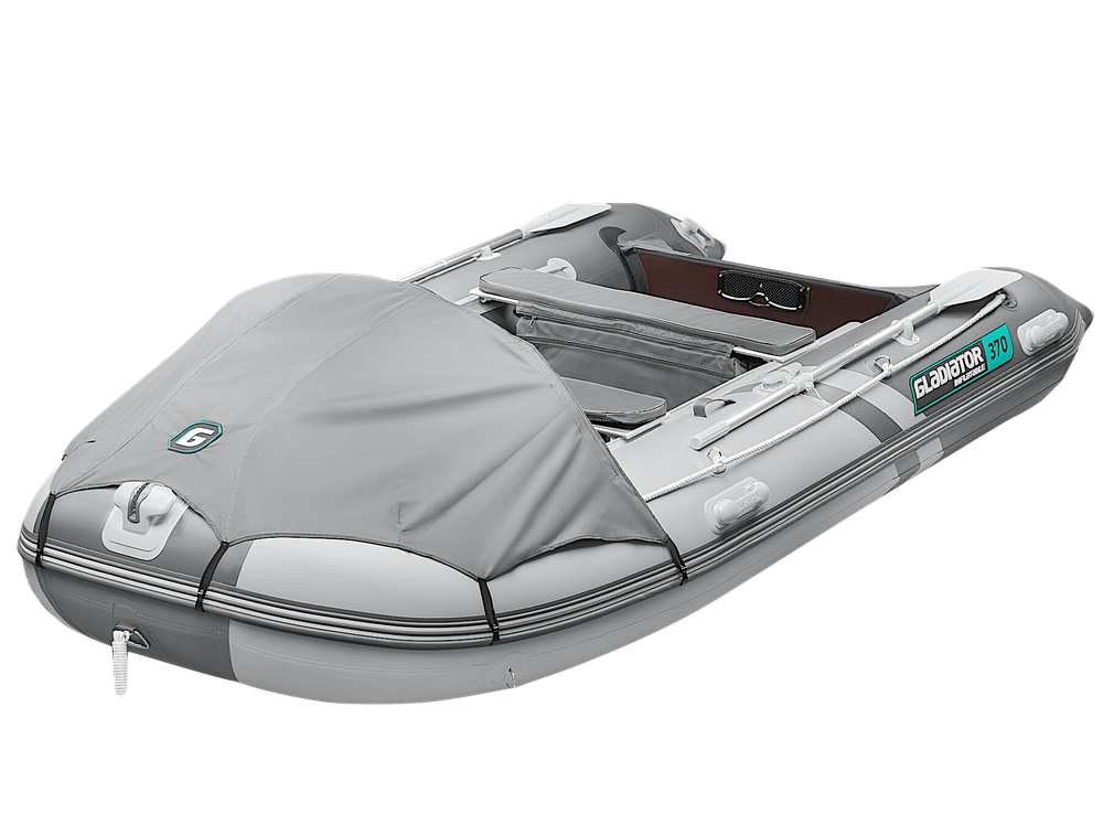 Лодка ПВХ Gladiator Active C370AL с алюминиевым полом -
