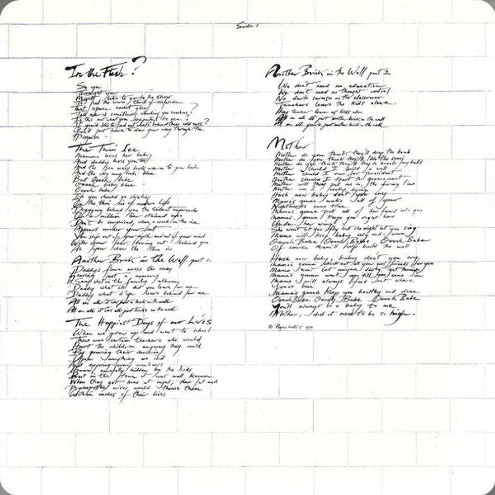 Pink Floyd / The Wall (2LP)