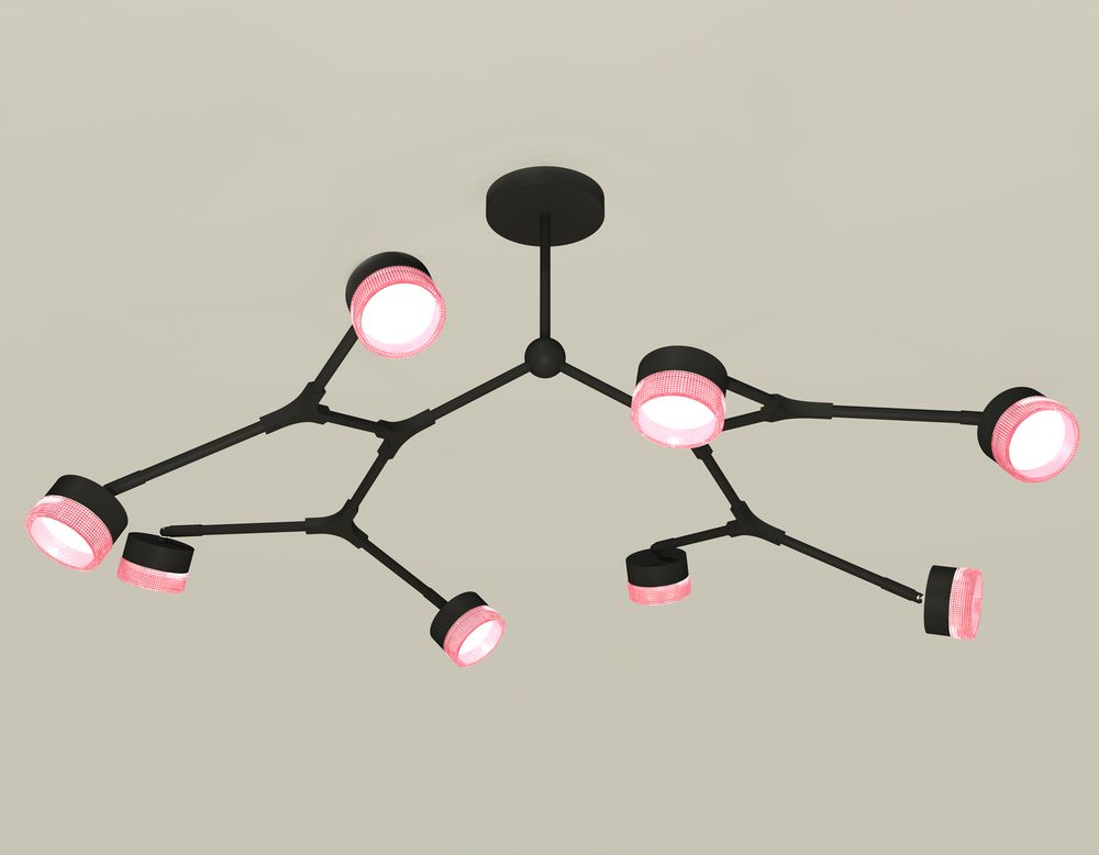 Ambrella Комплект подвесного поворотного светильника с композитным хрусталем Traditional DIY XB9060200