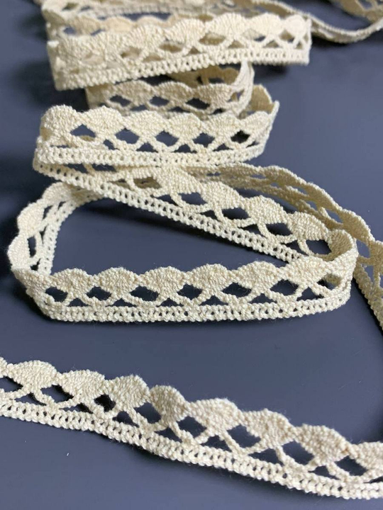 Тесьма хб, беж, 1,5см AF8488