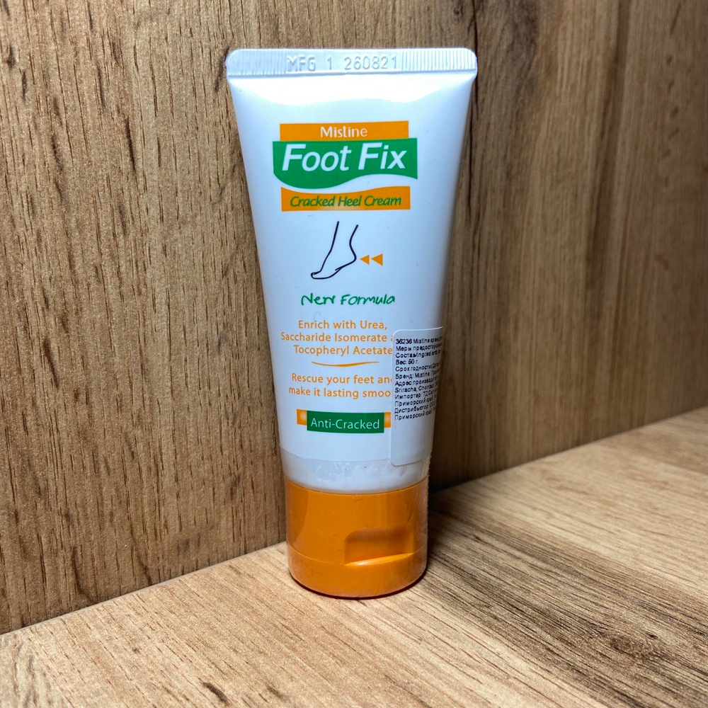 Крем для ног Mistine Foot Fix Cracked Heel Cream от трещин на пятках и локтях 50 г