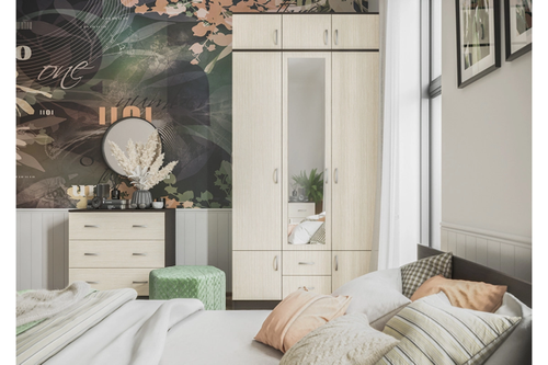 мс для спальни Ронда А-3/РАСПРОДАЖА ясень шимо темный/ясень шимо светлый