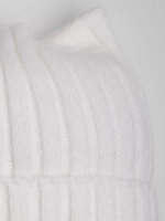 Шапка для девочки осенняя c ушками и снуд