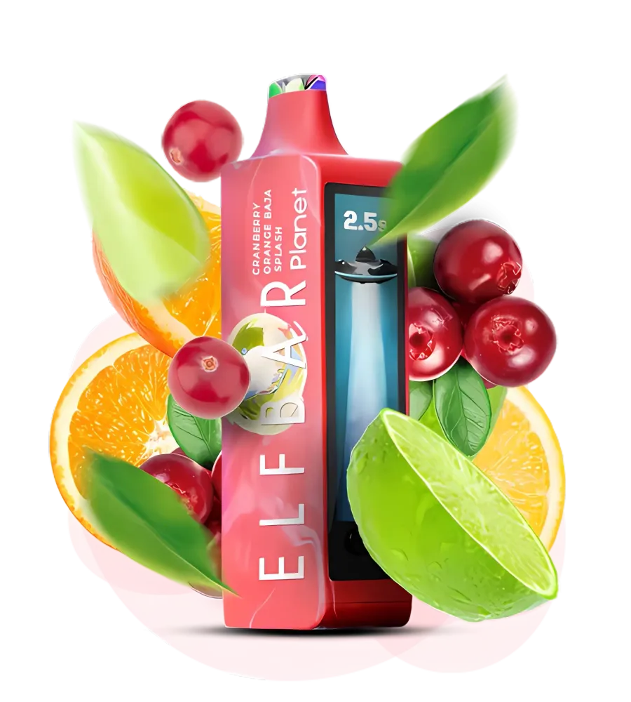 Elf Bar Planet 25000 - Cranberry Orange Baja Splash (5% nic)