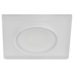 Светильник встраиваемый декоративный ЭРА DK104 WH под лампу MR16 GU5.3 белый