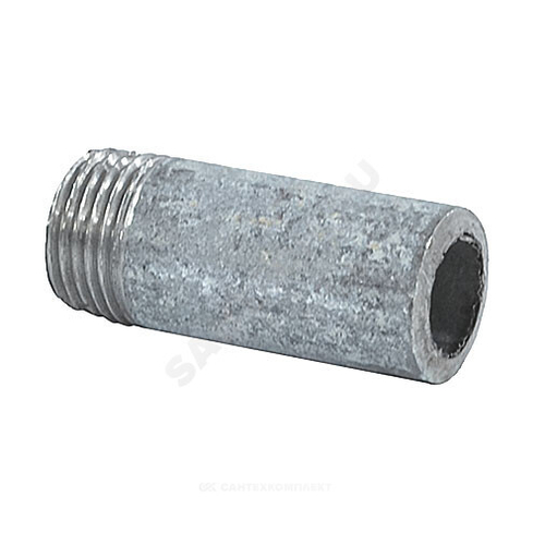 Резьба сталь удлиненная оц Ду 40 L=60мм из труб по ГОСТ 3262-75 КАЗ