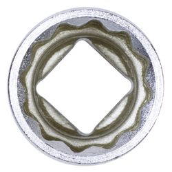 KING TONY (433025S) Головка торцевая стандартная двенадцатигранная 1/2", дюймовая 25/32"