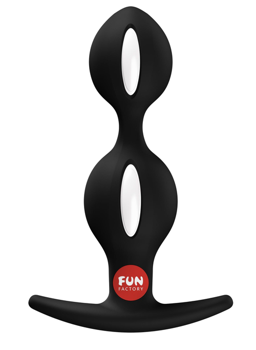 Анальный стимулятор Fun Factory B Balls Duo, силикон, черный