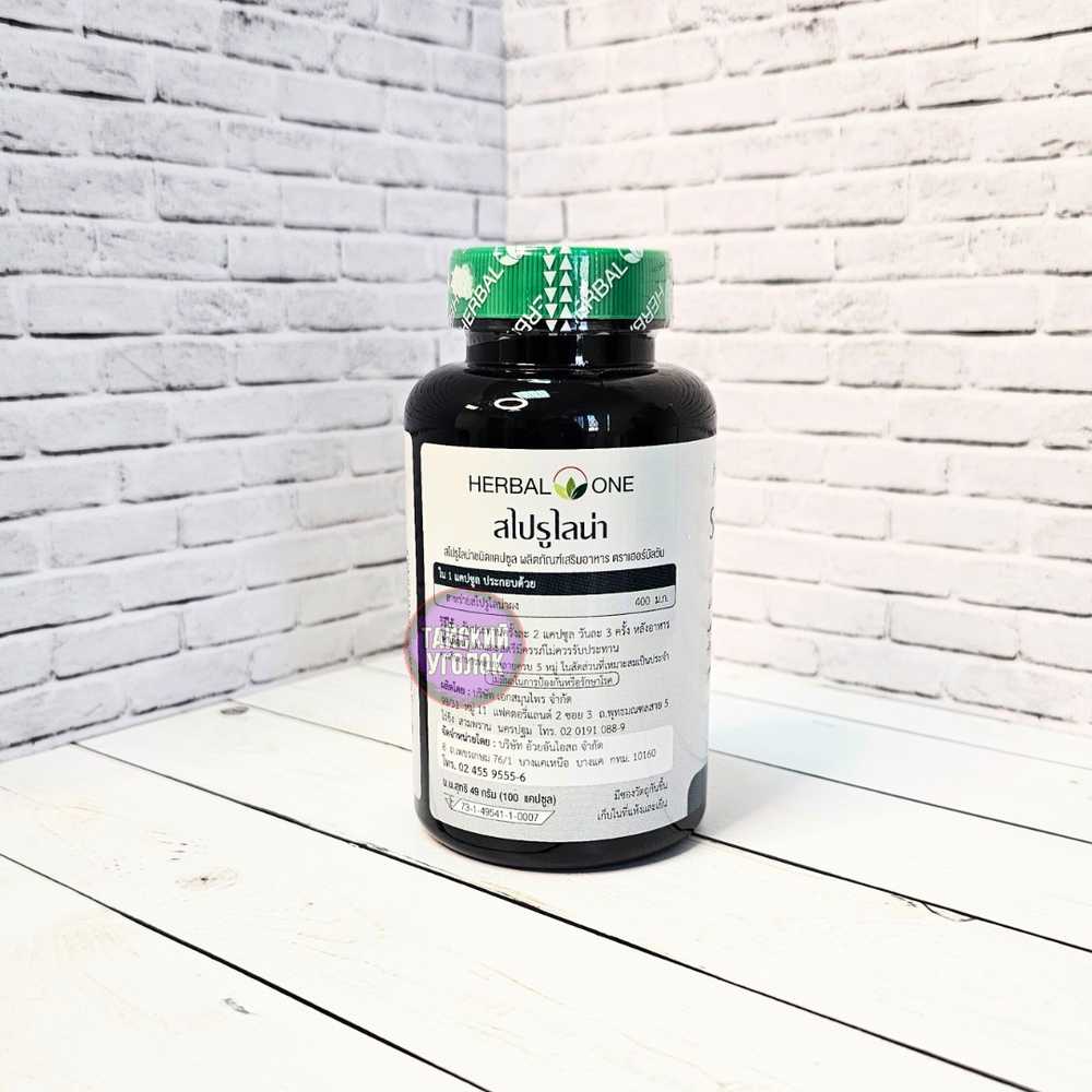 Капсулы Spirulina Capsule Herbal One Спирулина 100 капс.