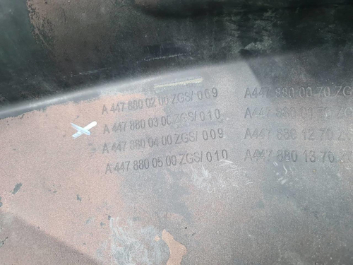 Бампер передний Mercedes V w447 (2014-2019)